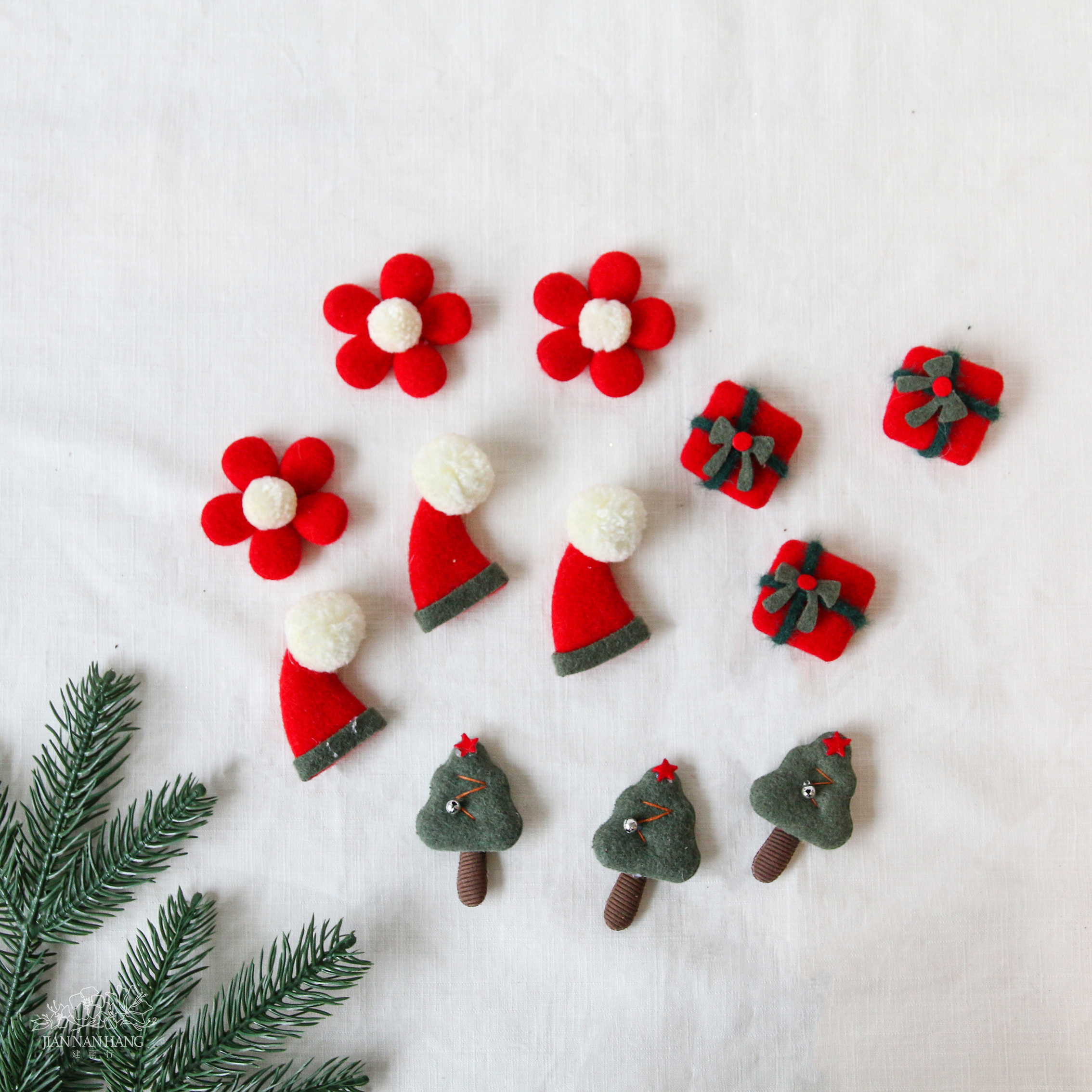 裝飾 造型布織配件 4款