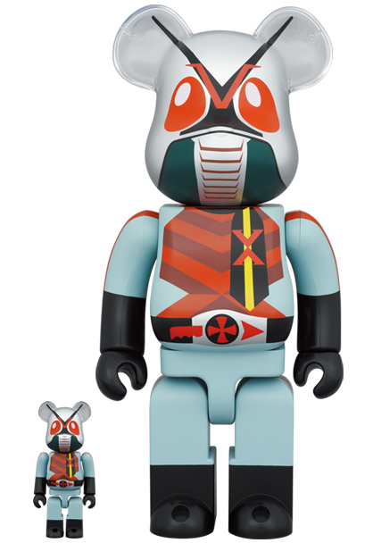 BE@RBRICK 仮面ライダーX 100％ & 400％