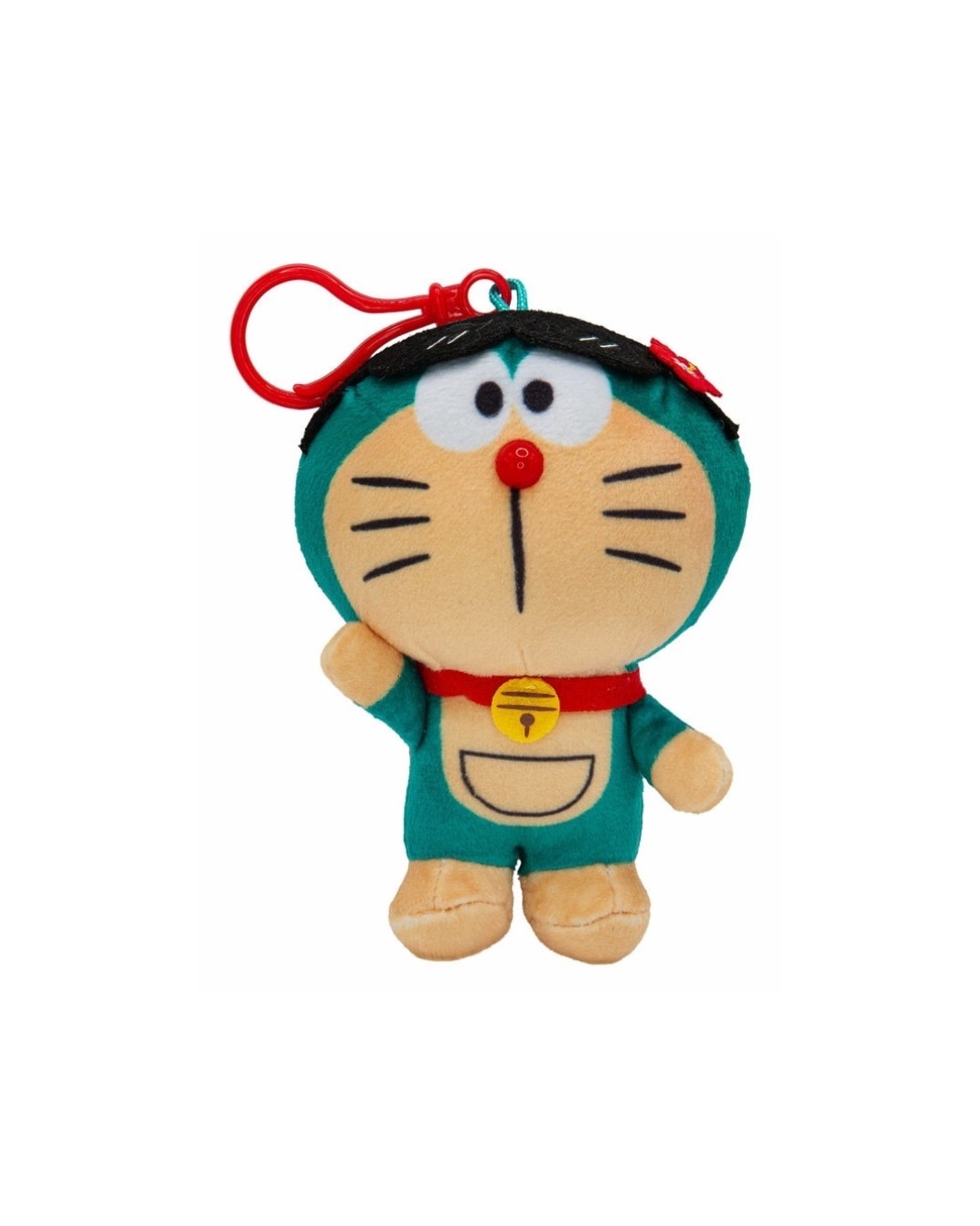 Doraemon® Plush 4" w/ Strap: Sunglass 哆啦A夢 4英吋 太陽眼鏡 吊飾