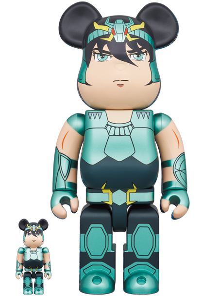 BE@RBRICK 龍星座の紫龍 100％ & 400％