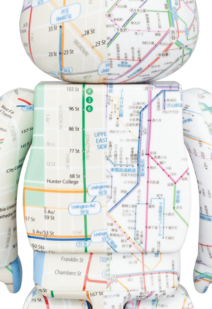 BE@RBRICK atmos SUBWAY 100％ & 400％
