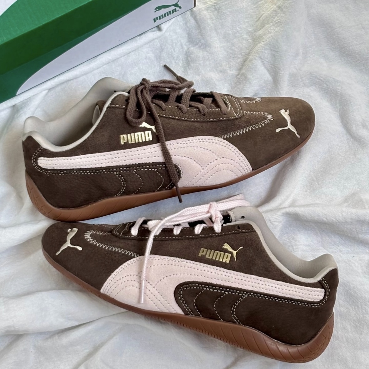 PUMA SPEEDCAT WINE CLUB 摩卡 棕色 外縫線 彪馬 休閒鞋 402562-01