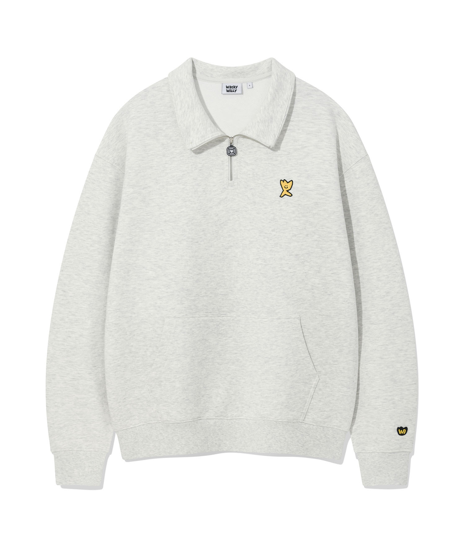 【直播】WACKY WILLY LL0919545 半拉鍊男裝上衣