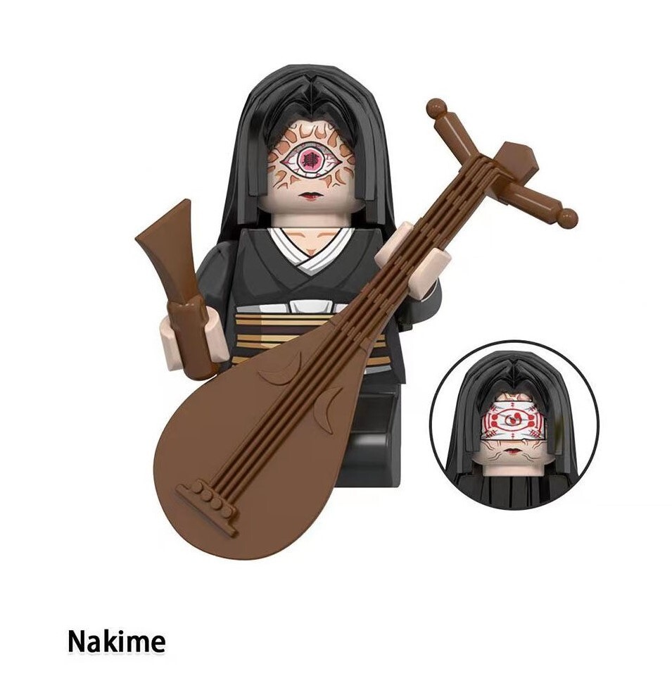 Demon Slayer Nakime Custom Minifigures Fit Lego WM6163 WM2557