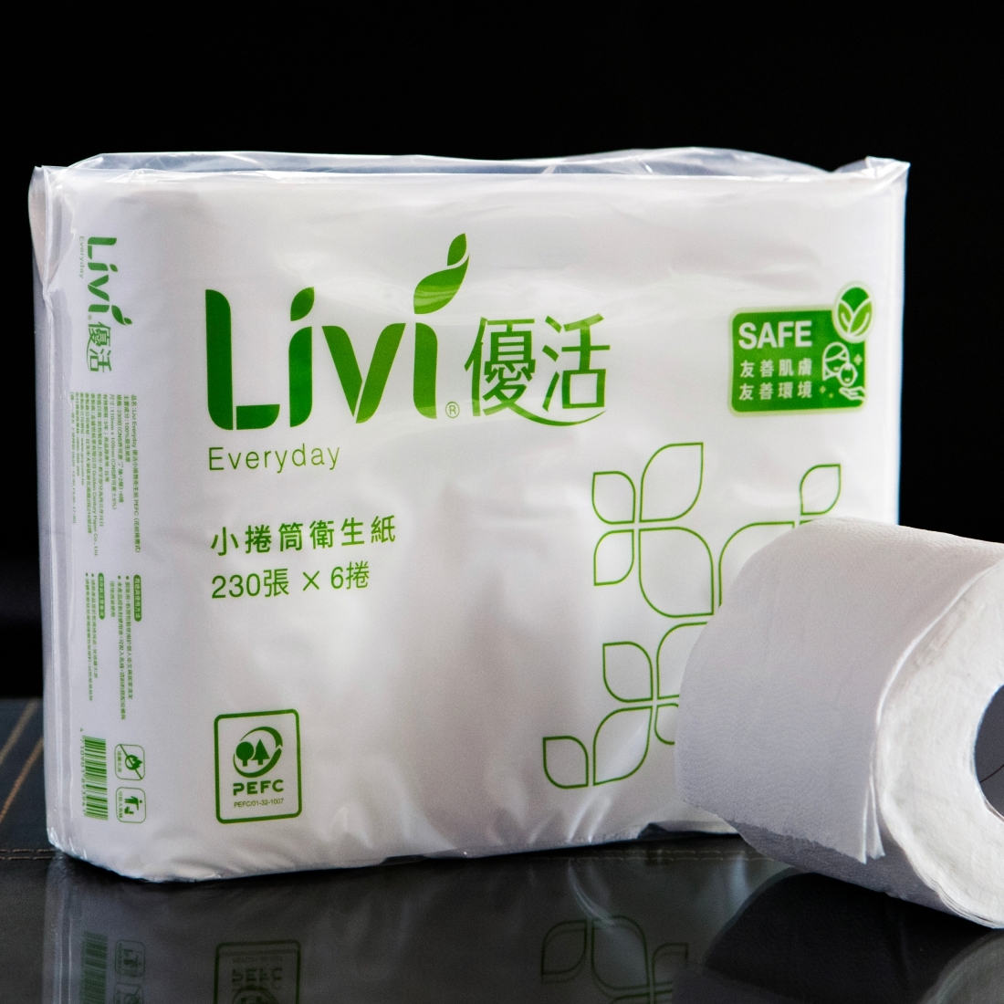 捲筒式衛生紙-小 優活