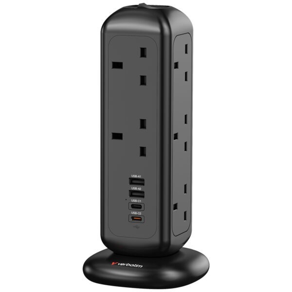 【預訂】AQ091904 Verbatim 英國插頭電源塔 35W (UKPT-01)