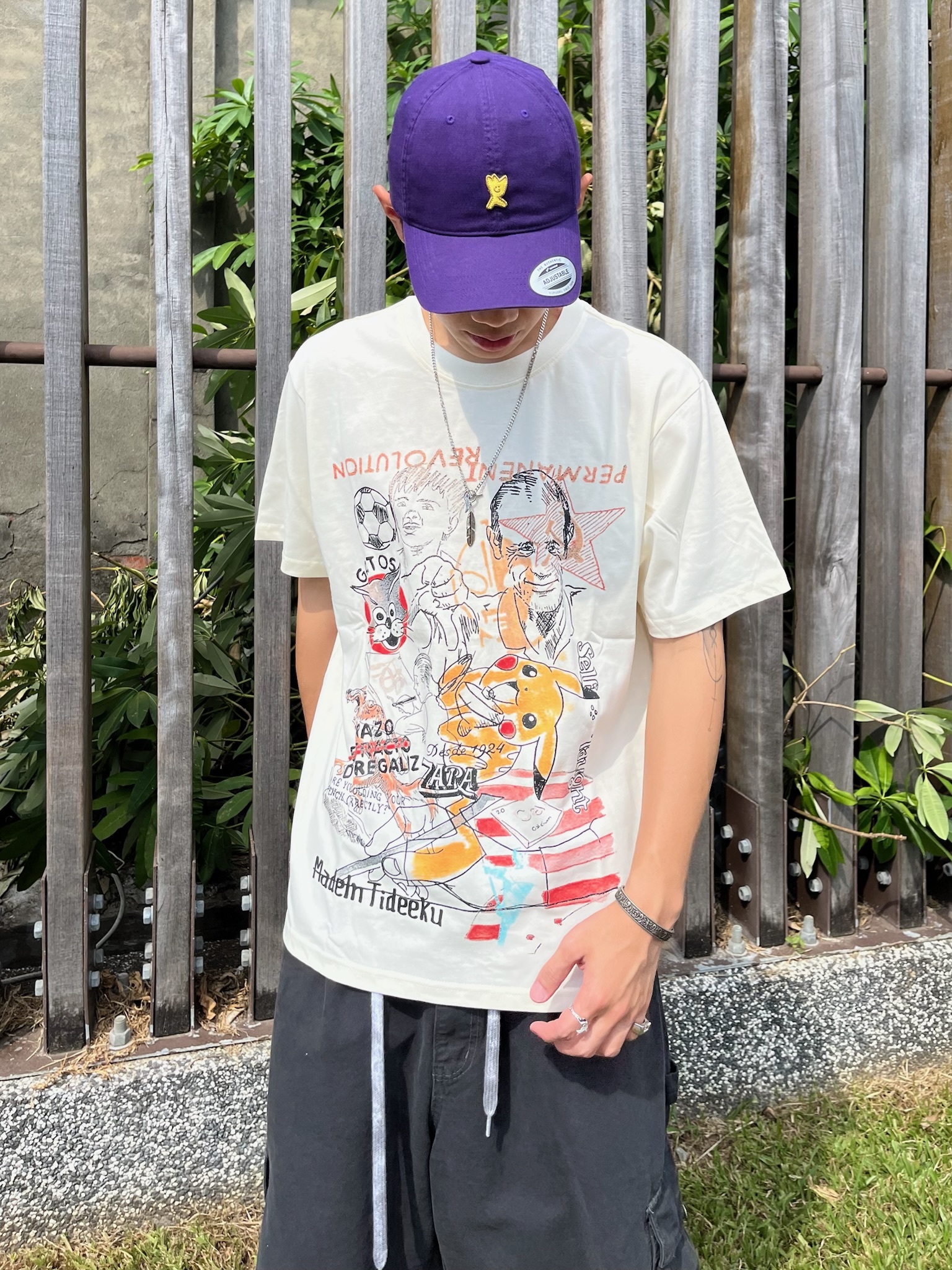 Select By Yourˊs 街頭藝術卡通塗鴉Tee