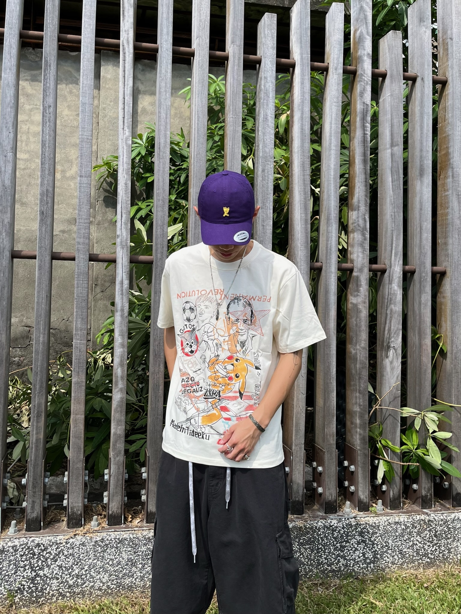 Select By Yourˊs 街頭藝術卡通塗鴉Tee