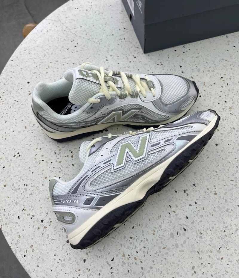 KTQ STORE ‧ New Balance 204L "Silver Metallic" 銀白綠 U204LSWB