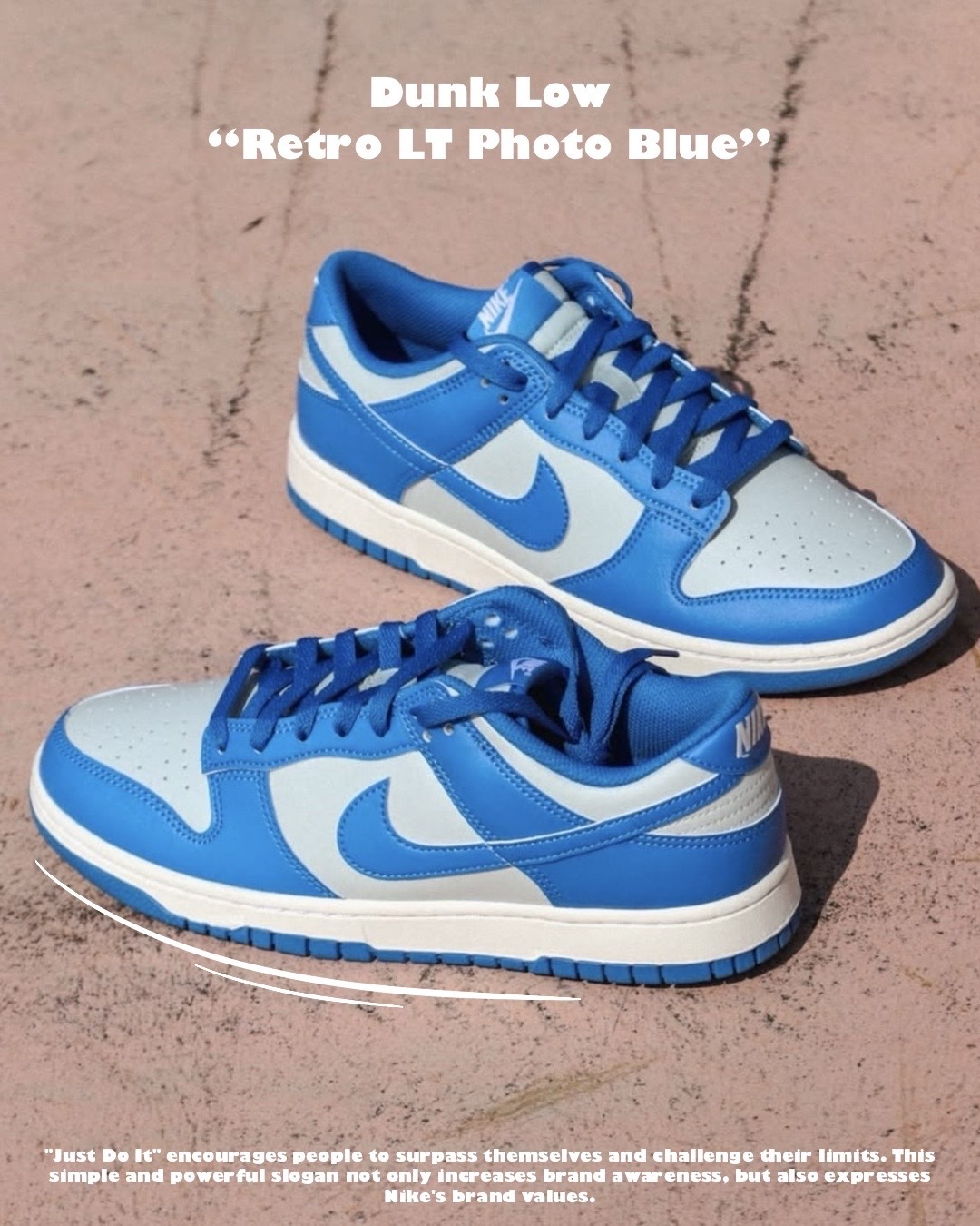 #代購 Nike Dunk Low Retro 藍白 休閒鞋 HF5441-002