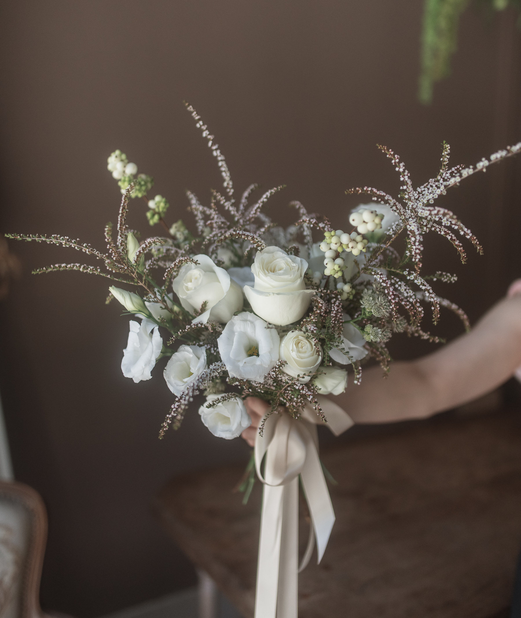 白玫之約 | 鮮花捧花