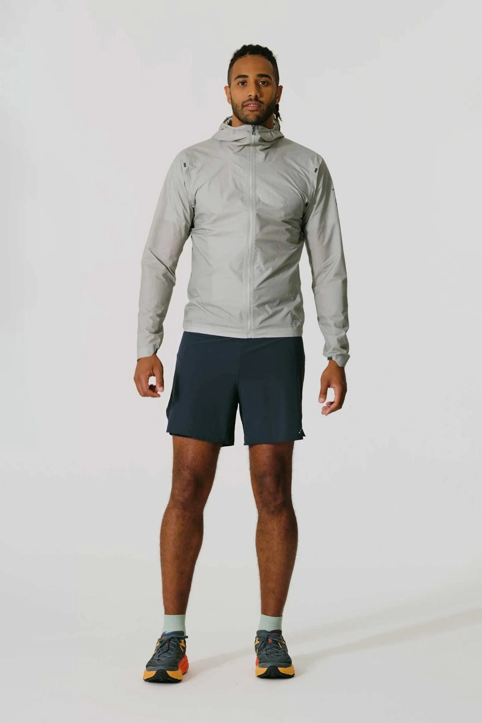 Rab Men's Phantom Jacket 極輕野跑防水夾克 淺鋅