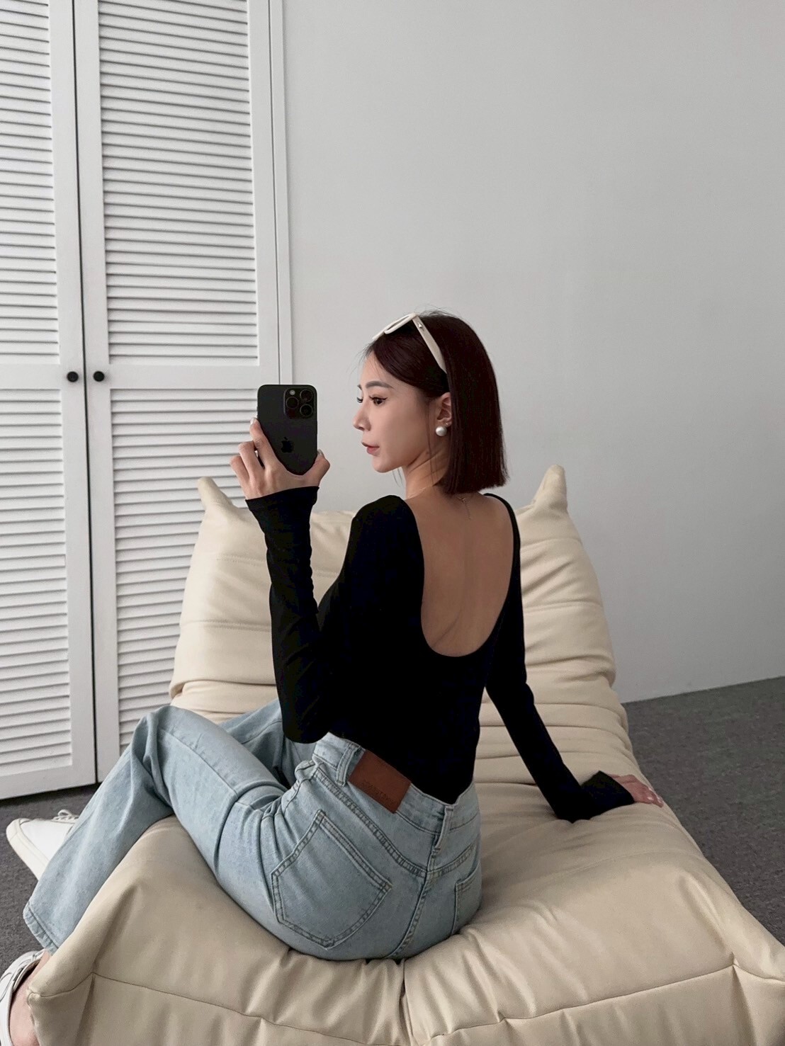 大U領彈棉美背BRATOP