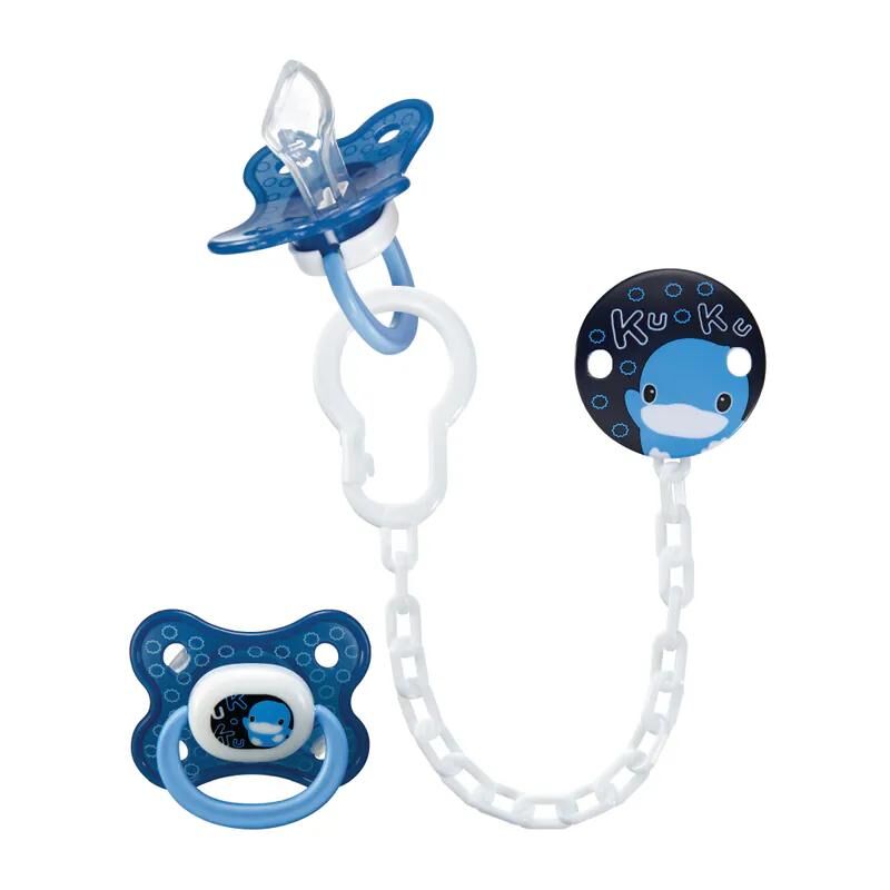 KUKU 繽紛樂奶嘴鍊 + 初生安撫奶嘴