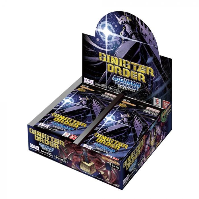 Bandai 數碼寶貝卡牌遊戲 卡牌遊戲 擴充包 - EX-10 原盒