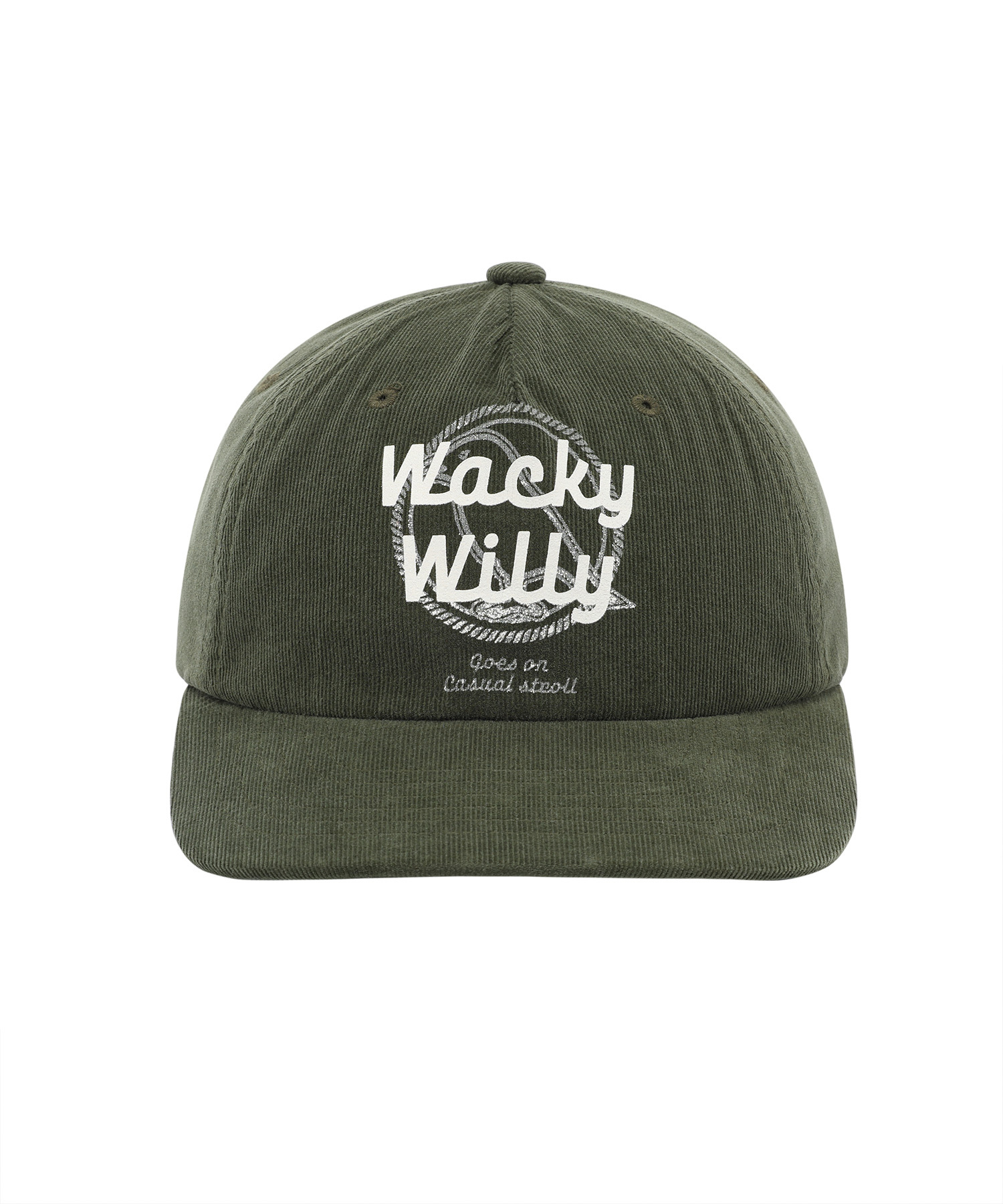 【直播】WACKY WILLY LL0919848 燈芯絨復古印花CAP帽