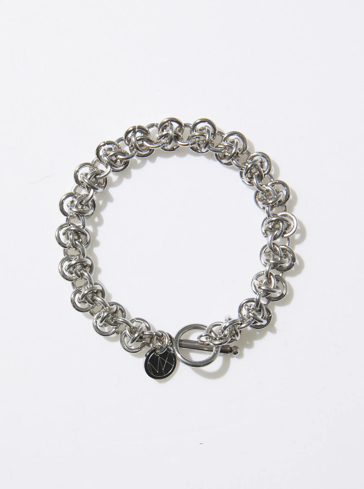 MB016 純鋼三圈結特殊鍊身手鍊