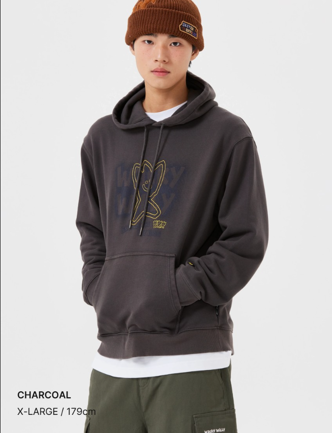 【直播】WACKY WILLY LL0919553 有帽衛衣