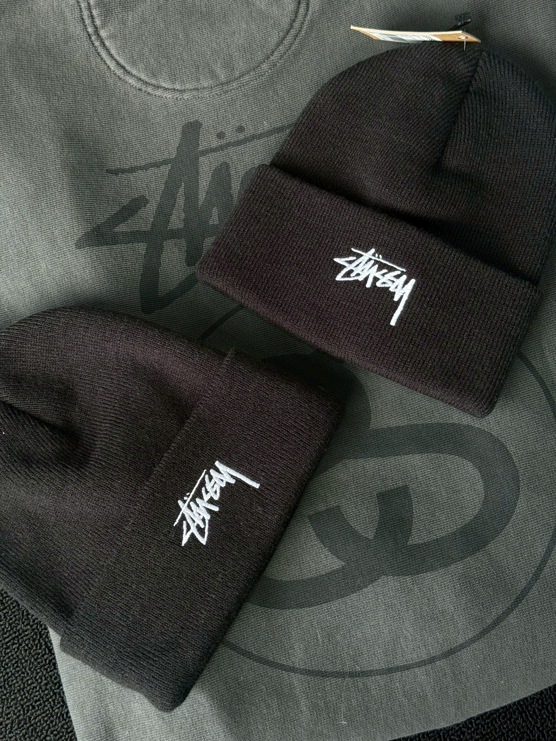 STUSSY STOCK CUFF BEANIE 經典款 刺繡小Logo 毛帽