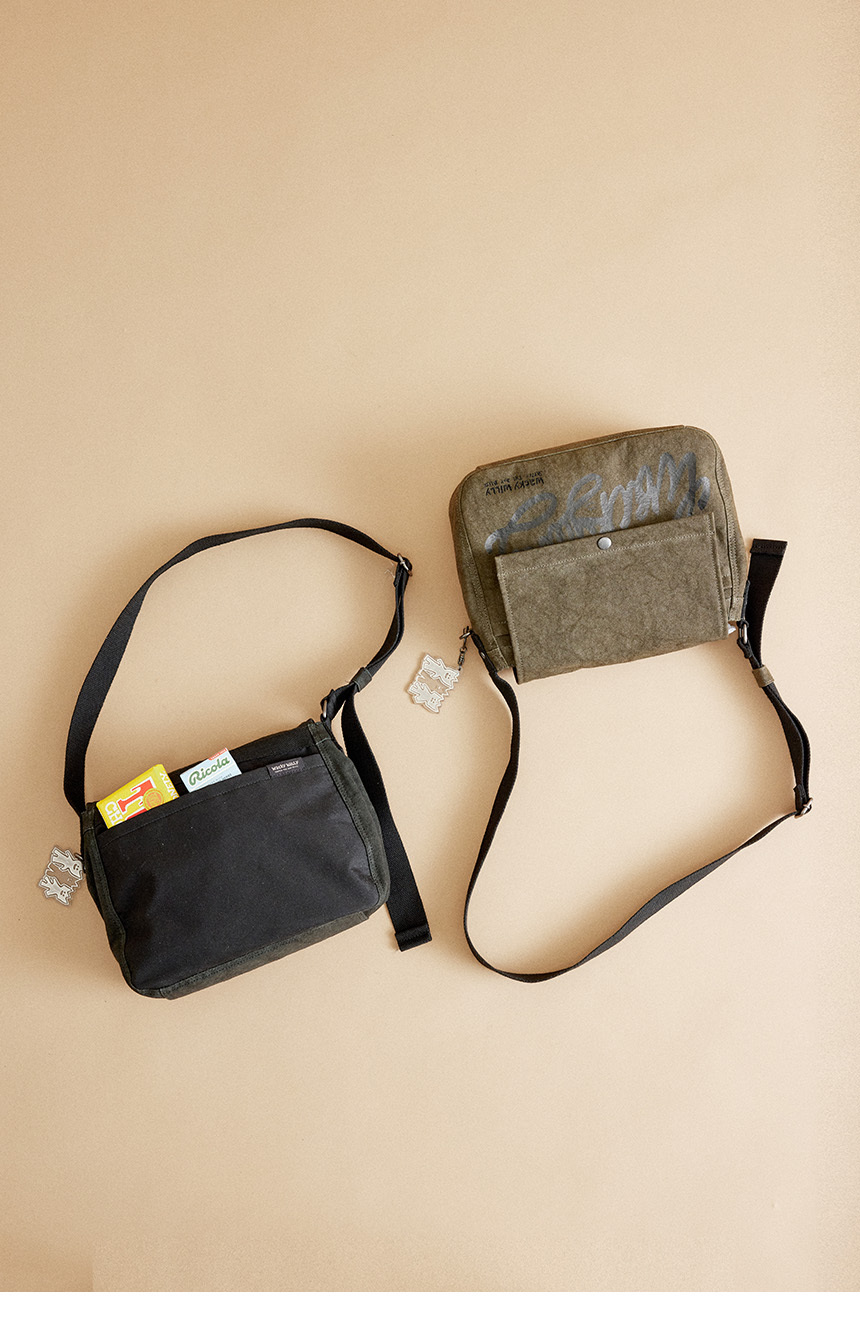 【直播】WACKY WILLY LL0919846 Crackwash 迷你斜背包