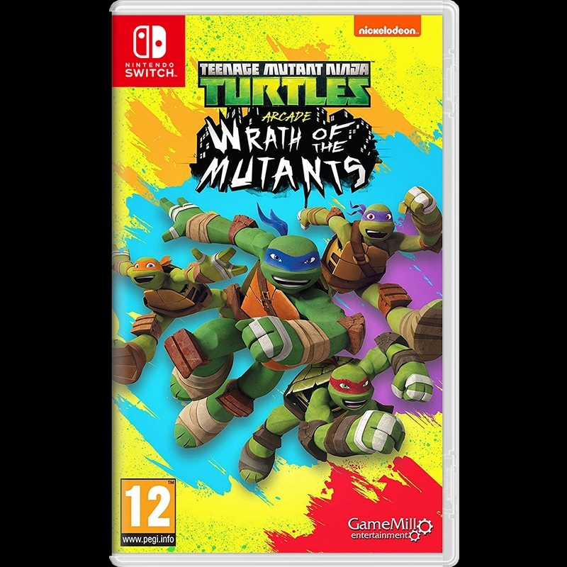 Nintendo Switch Teenage Mutant Ninja Turtle Arcade Wrath of the Mutants