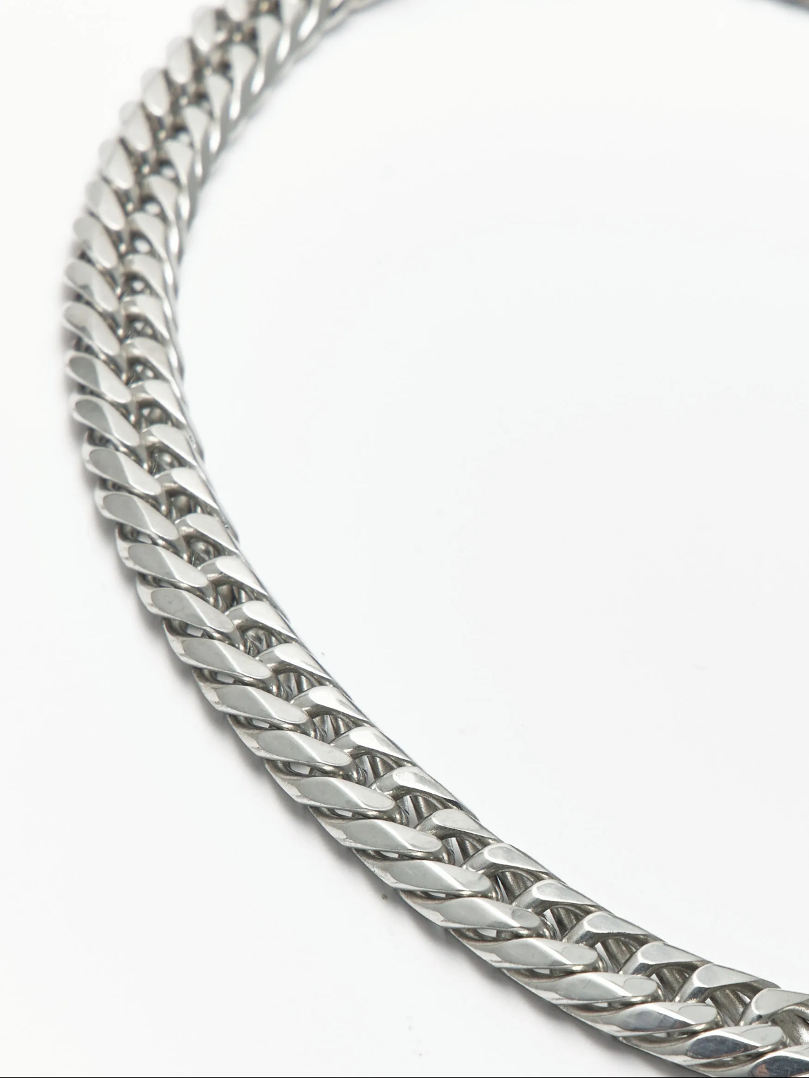 MN003 純鋼13MM粗型古巴項鍊