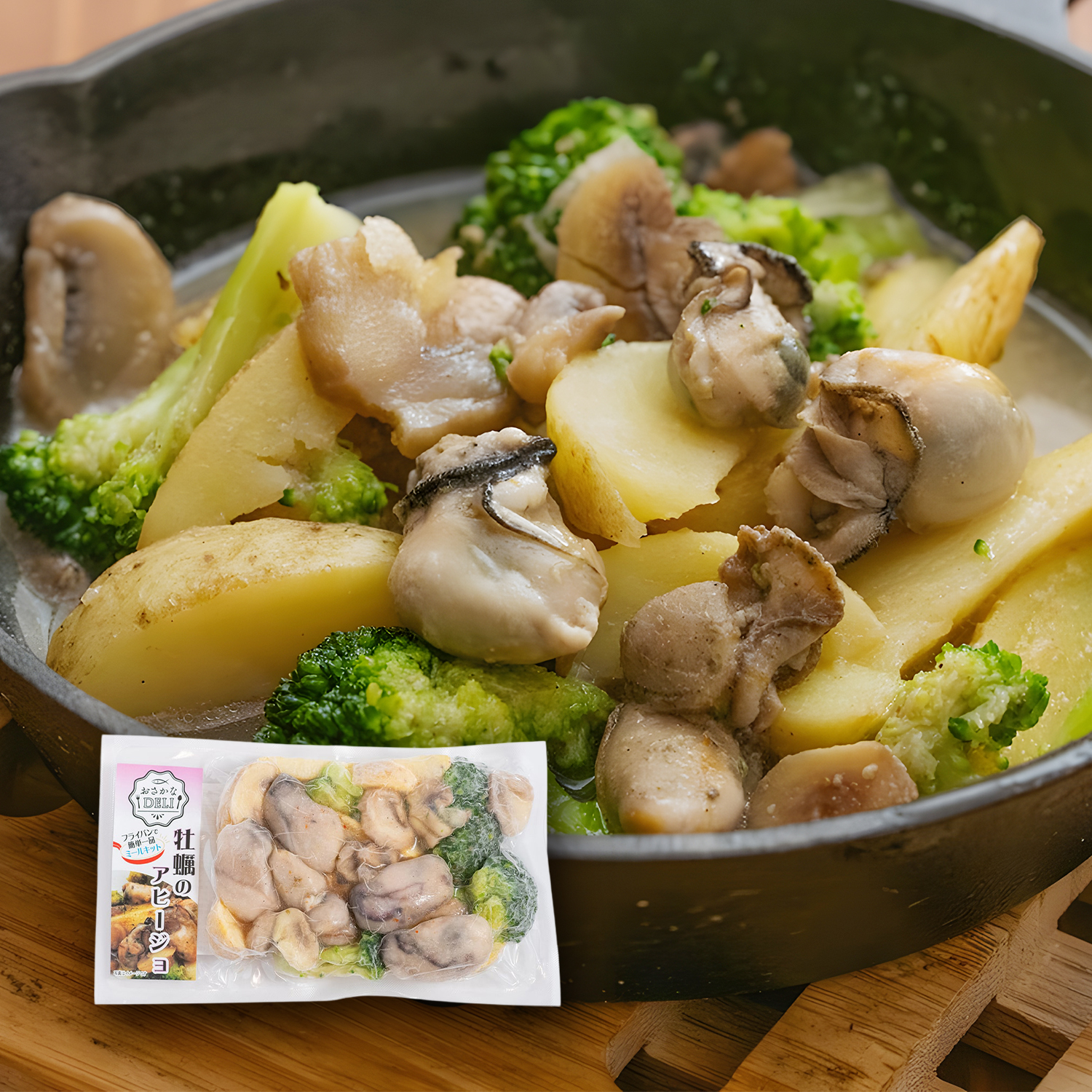 【急凍貨】極上岩鹽蒜香廣島蠔