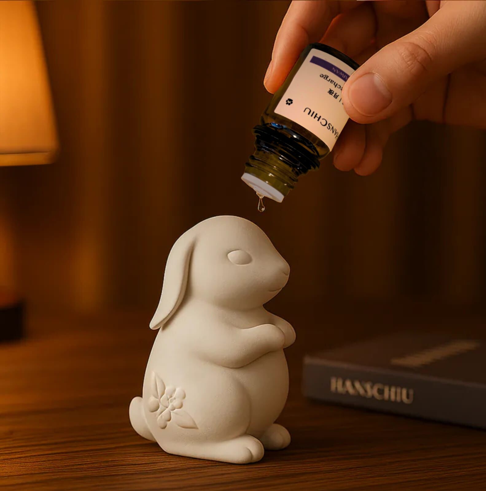 HANSCHIU 寵物友善福兔擴香石禮盒