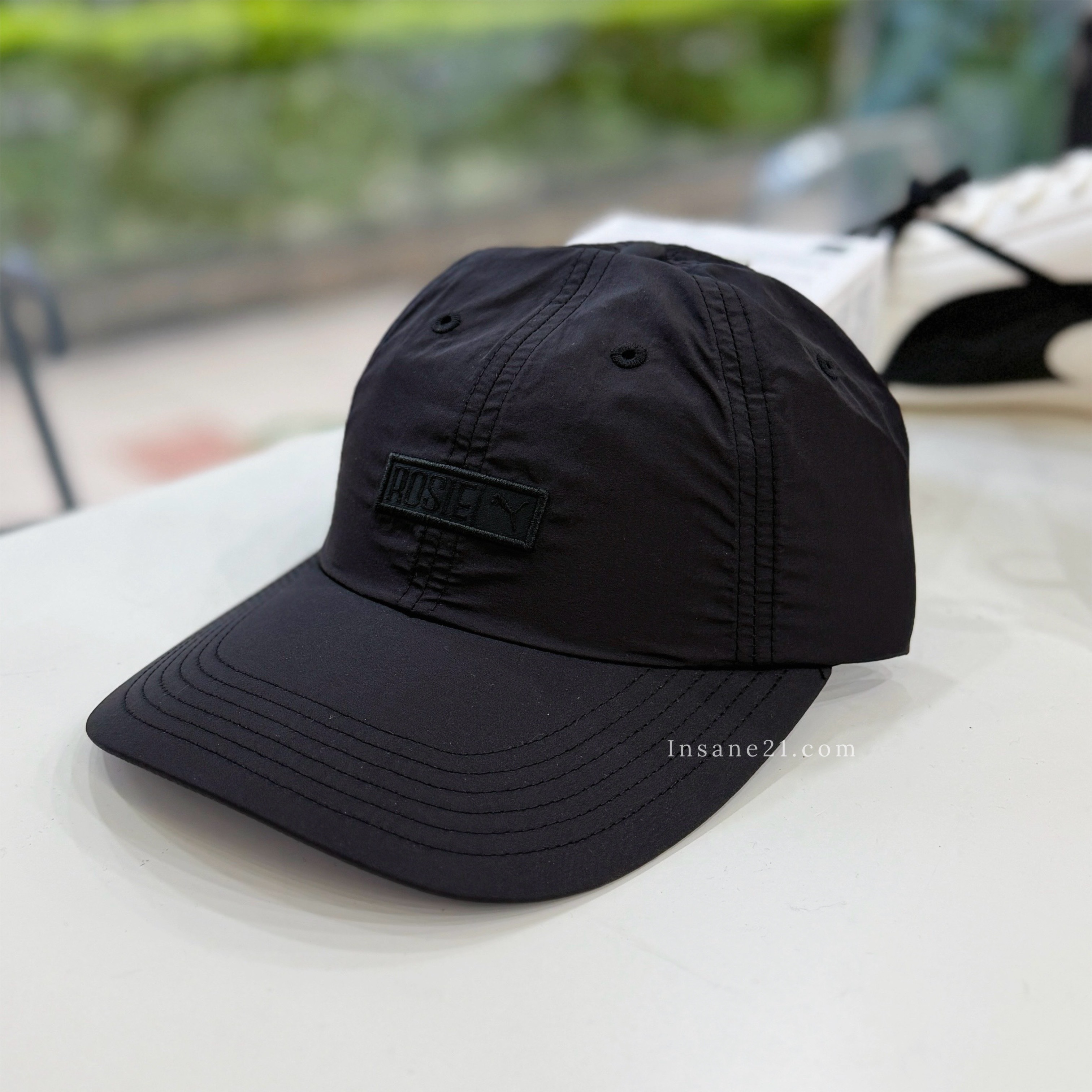 PUMA x ROSÉ BB CAP 棒球帽 全黑 刺繡LOGO 02668201