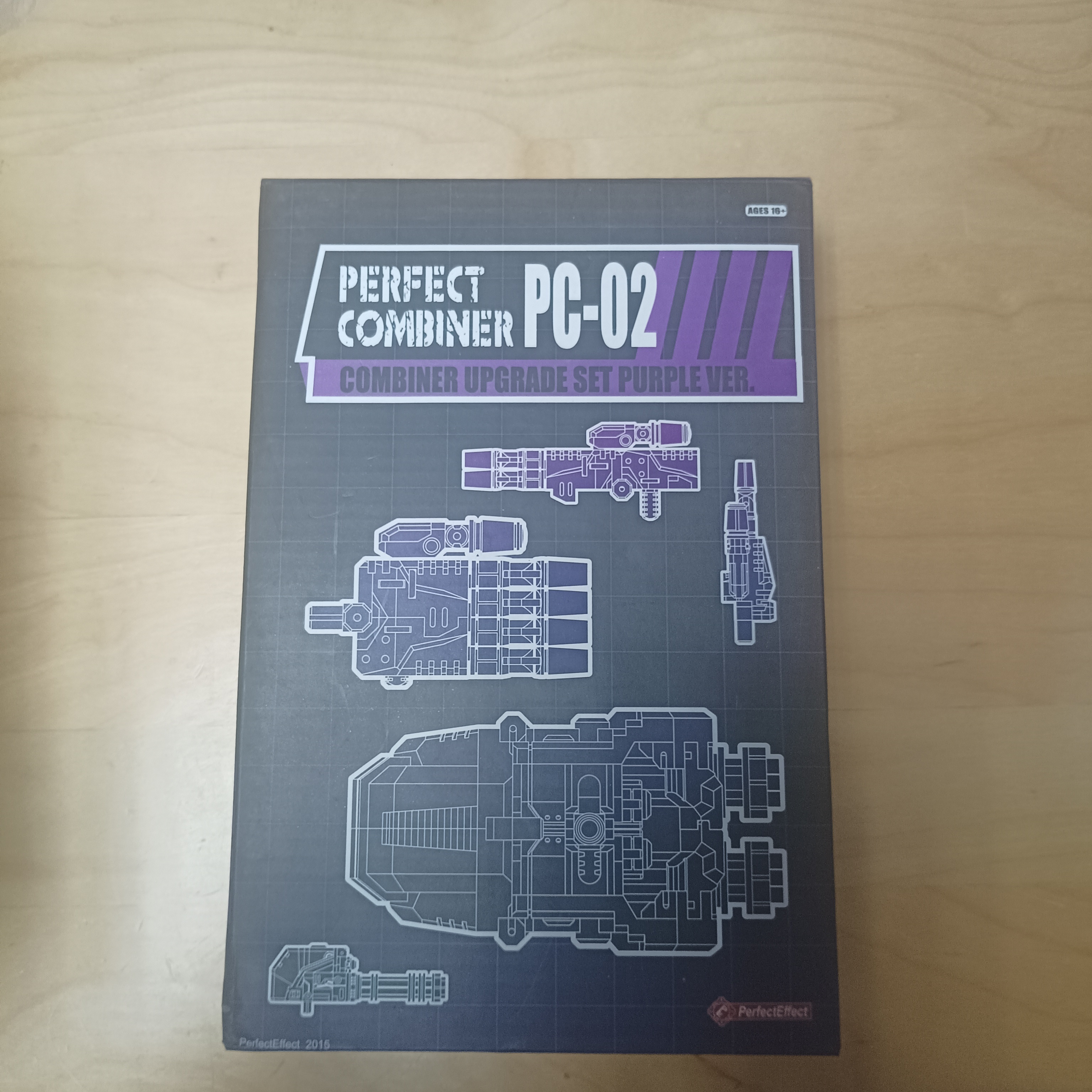 變形金剛-perfect combiner pc-02 purple ver