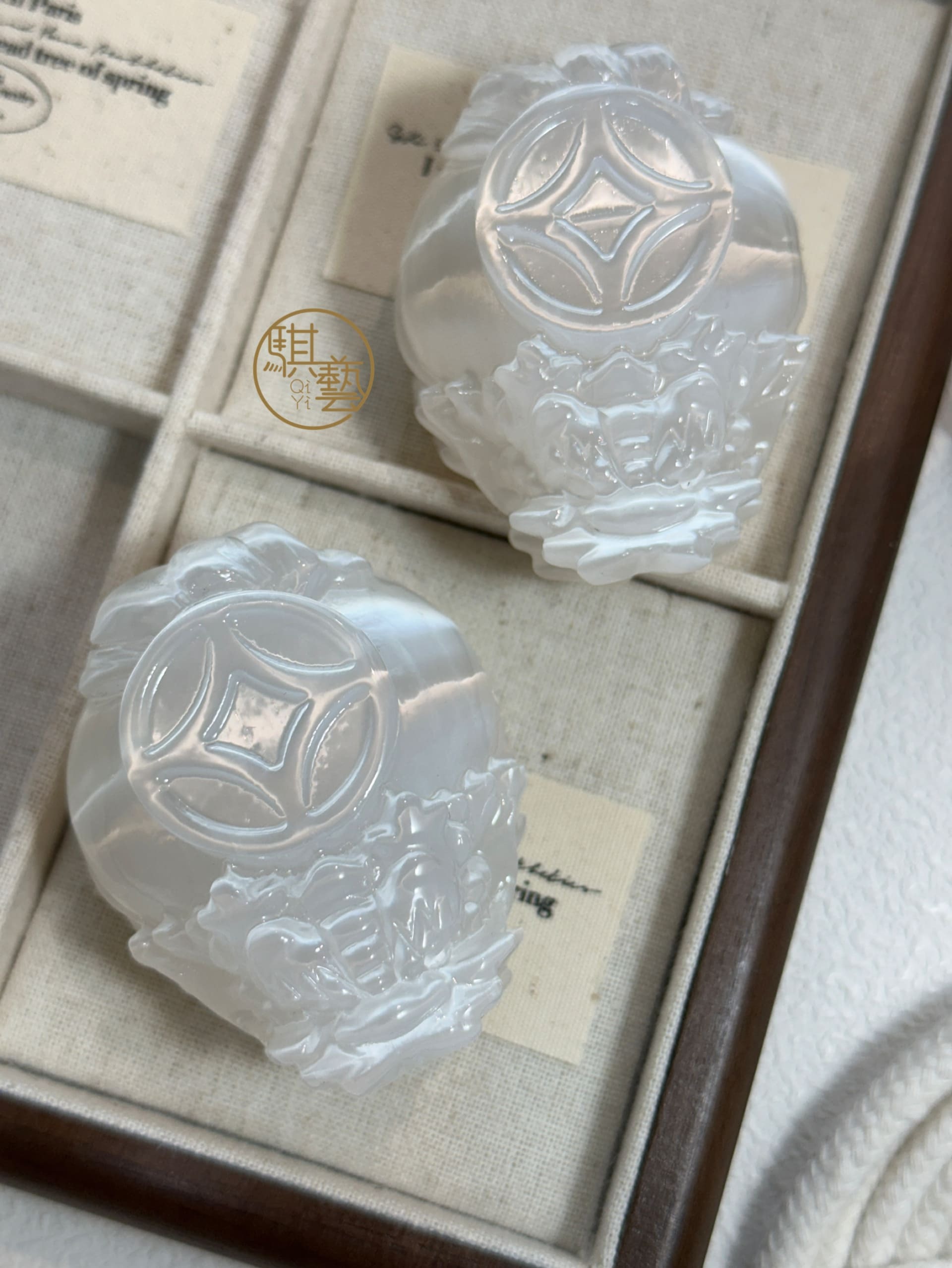 高品透石膏龍龜｜透亮質感龍龜雕刻，招財守護首選