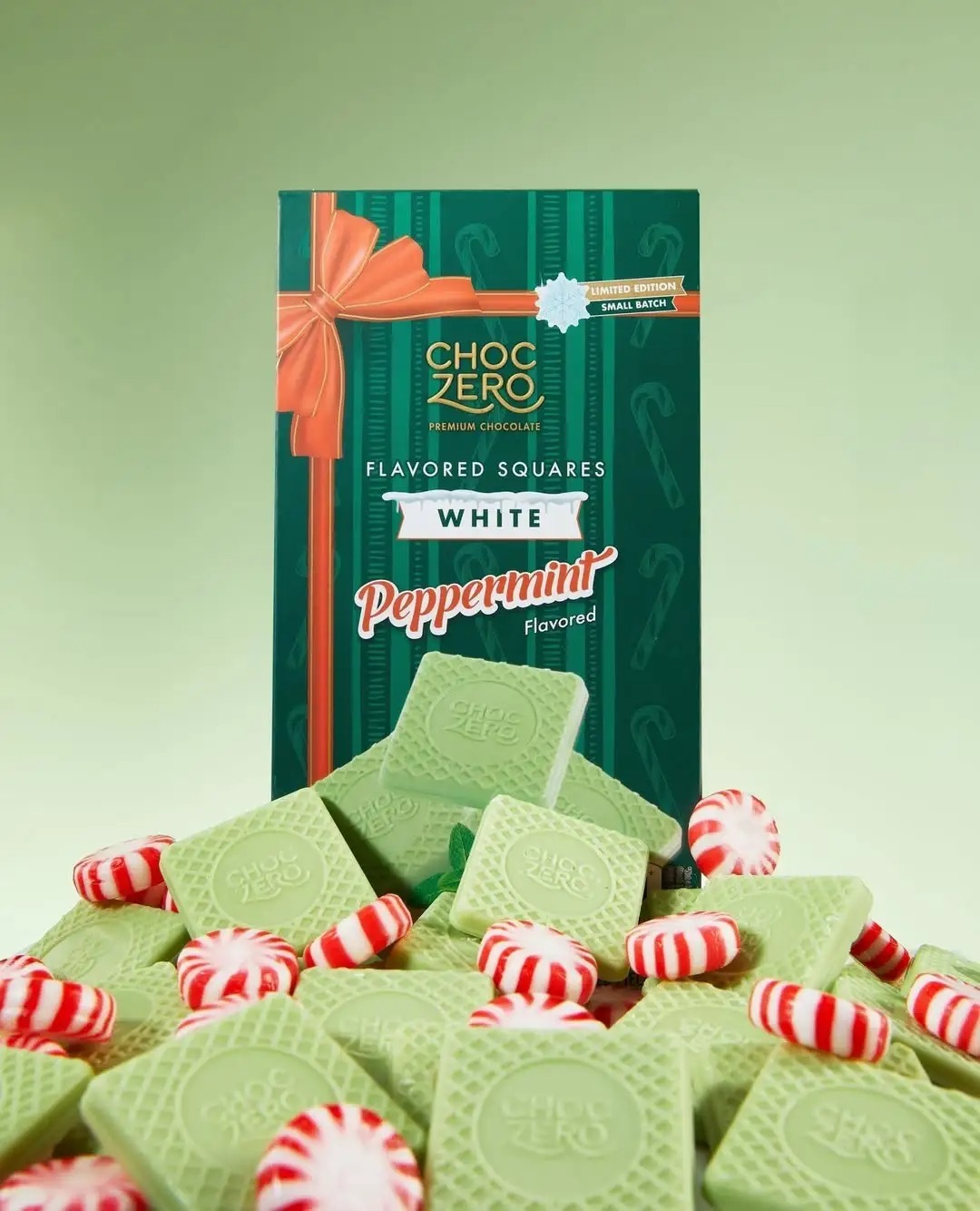 Choczero 無添加糖薄荷白朱古力塊 90g 【🍃秋冬限定】