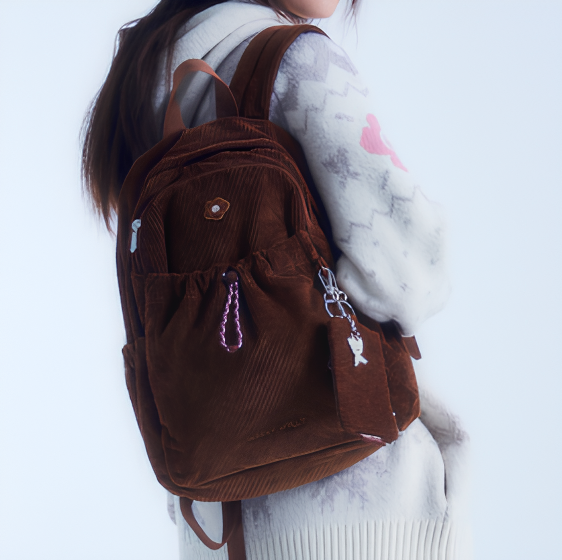 【現貨】WACKY WILLY LL0919841 Lily Wappen 燈芯絨背包