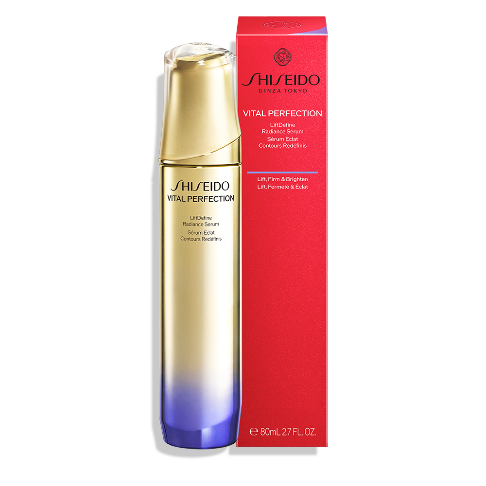 SHISEIDO VITAL PERFECTION 雙效緊緻亮白修護精華 80ml (NEW)
