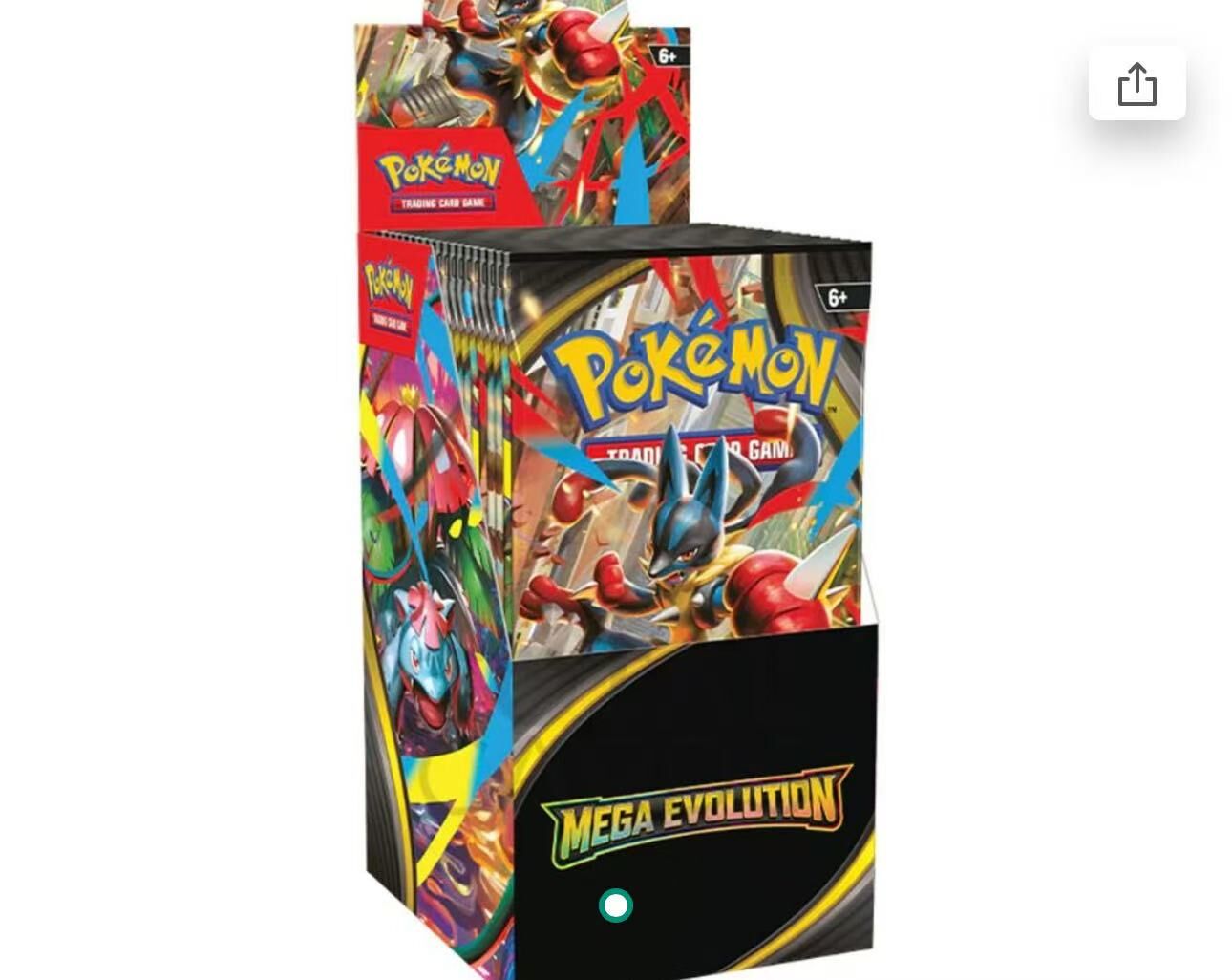 Pokemon PTCG ME01 Mega Evolution Half Booster Box & Packs 超級進化 寶可夢