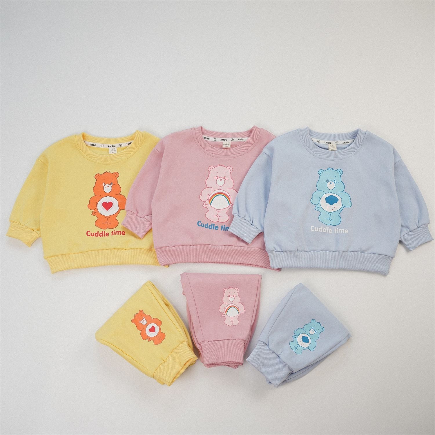 🐻𝐂𝐚𝐫𝐞 𝐁𝐞𝐚𝐫𝐬 Cuddle Time 天氣熊衛衣套裝