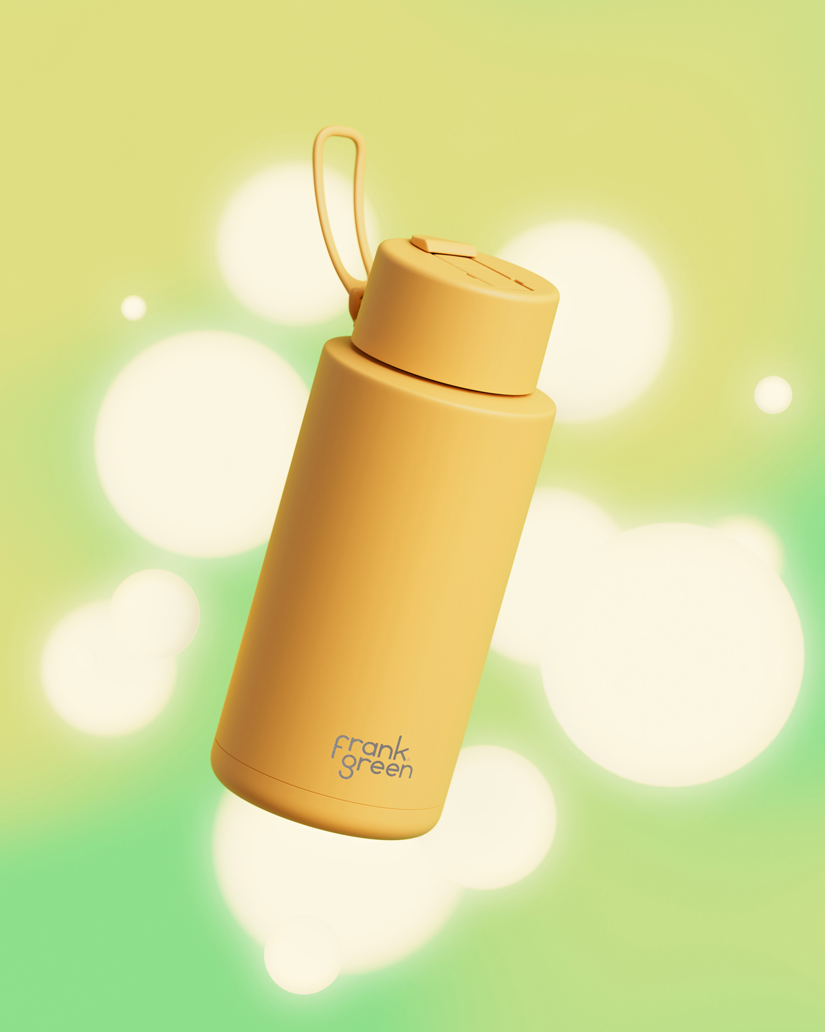 Solar Glow Ceramic Reusable Bottle - 34oz / 1,000ml | FRANK GREEN