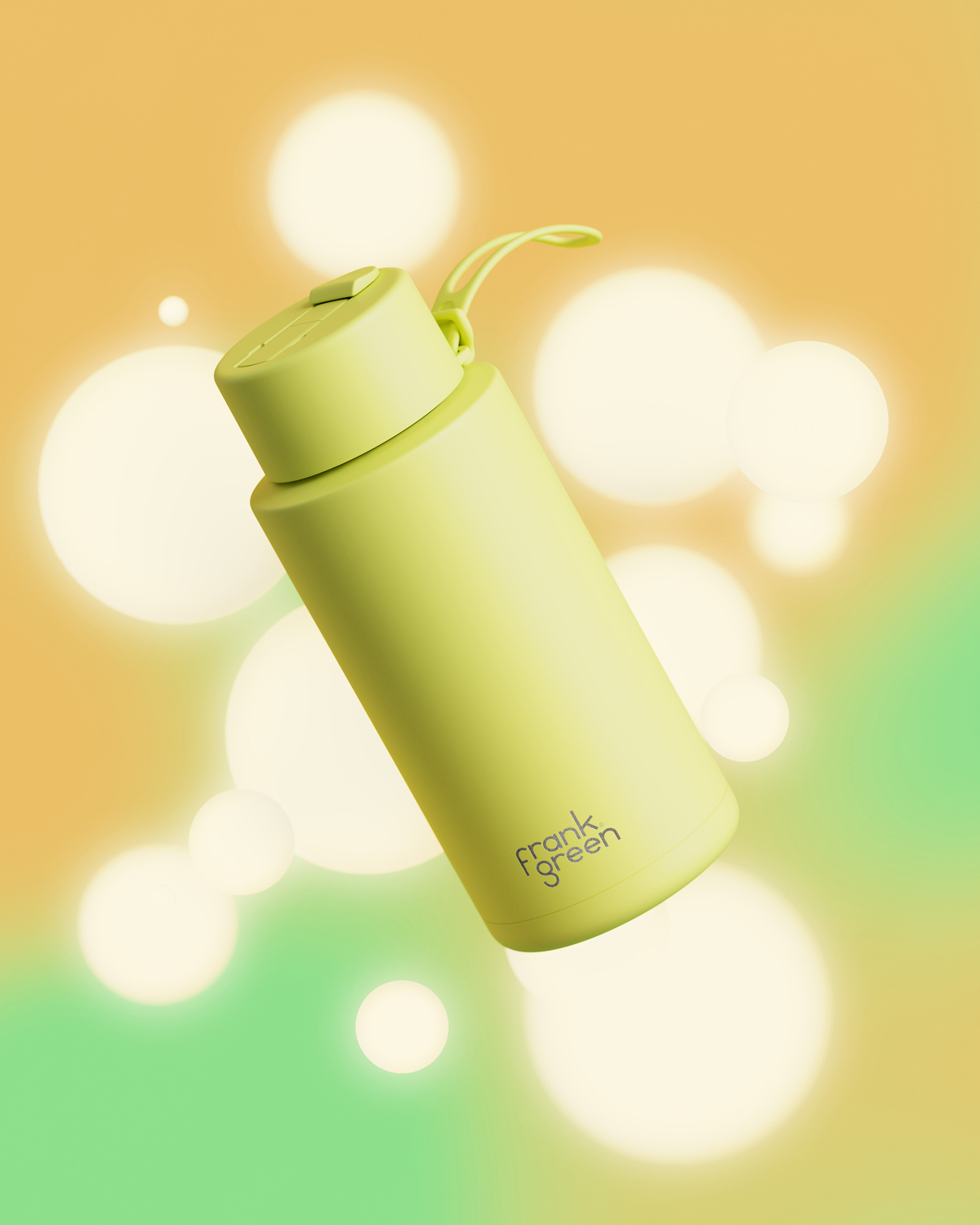 Star Glow Ceramic Reusable Bottle - 34oz / 1,000ml | FRANK GREEN