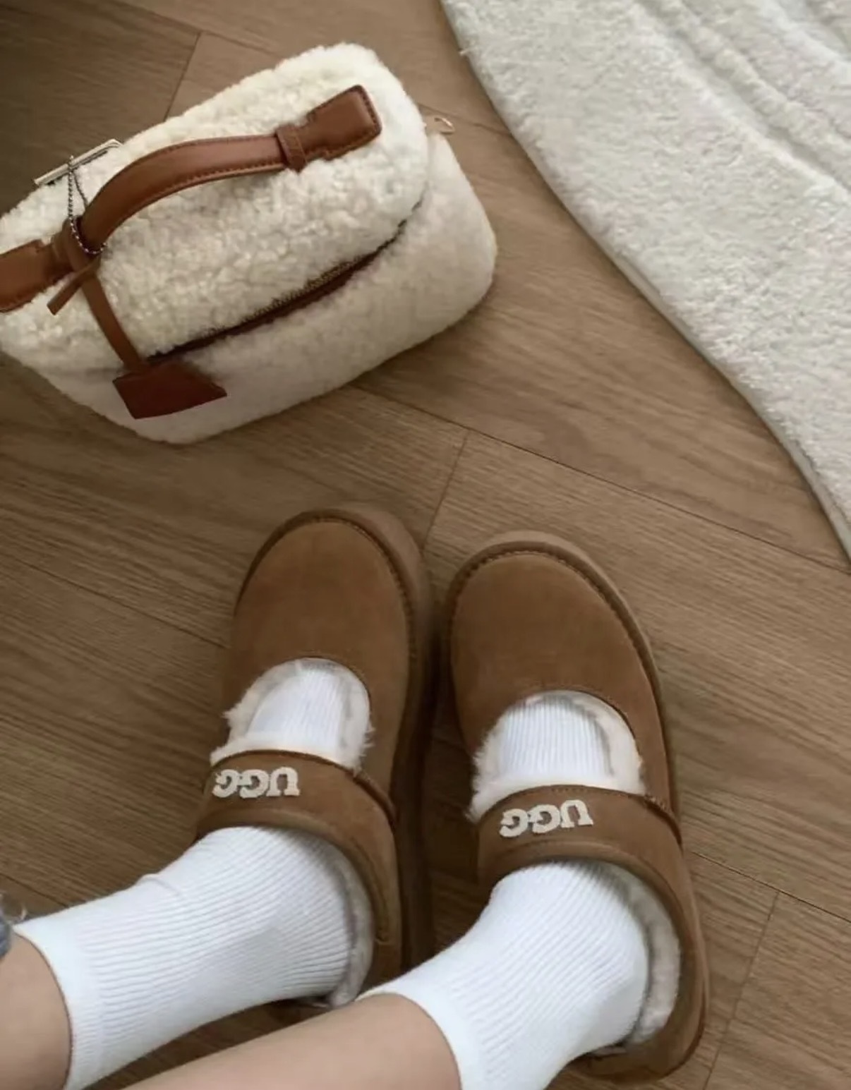 UGG 厚底瑪麗珍鞋 (Australian Sheppard)