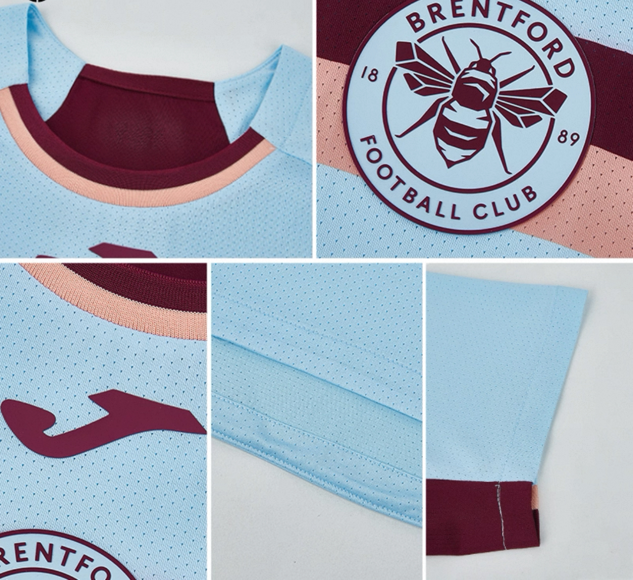 2025 Brentford Away Shirt with Nameset & Patch (雙號碼)