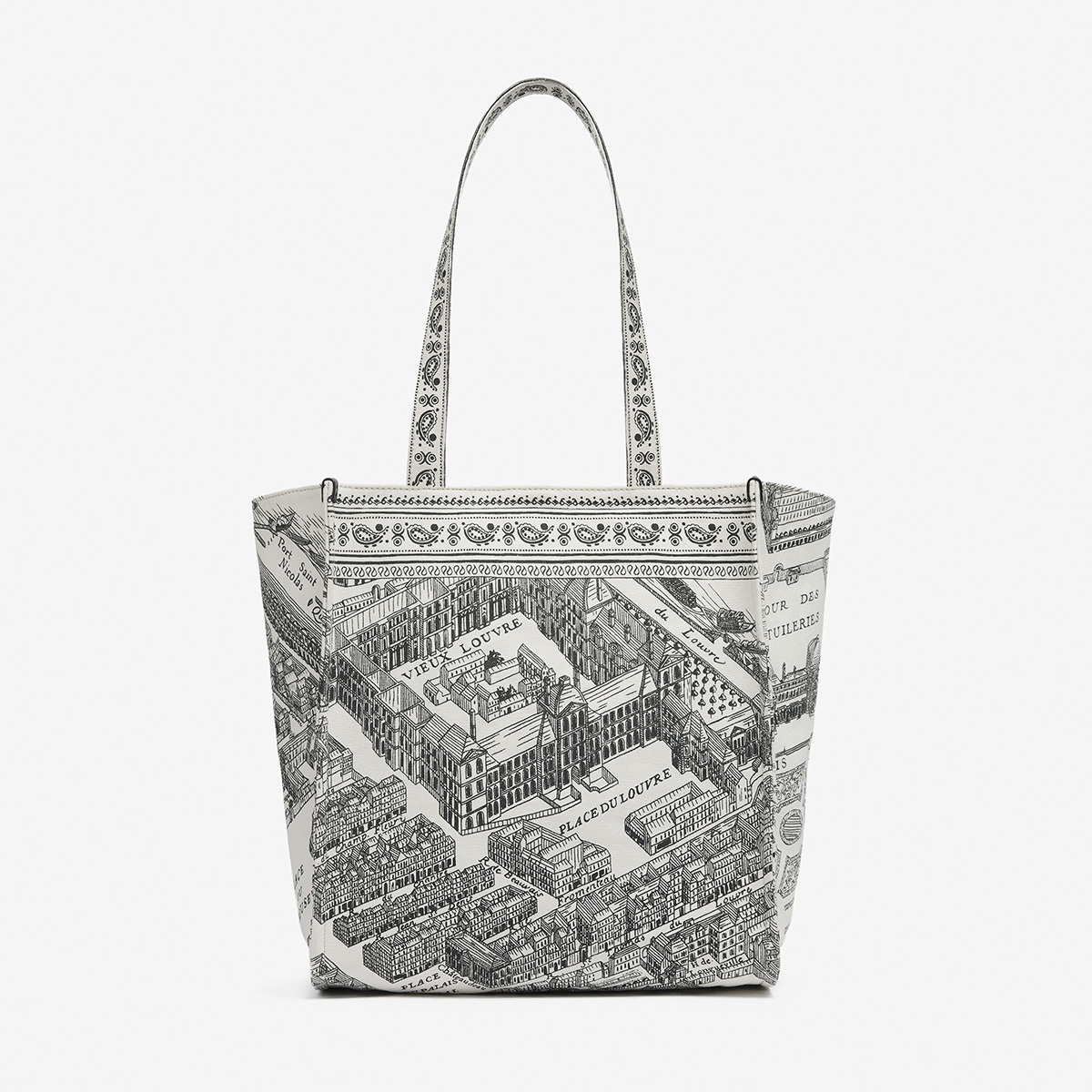 LOUVRE 直式托特包