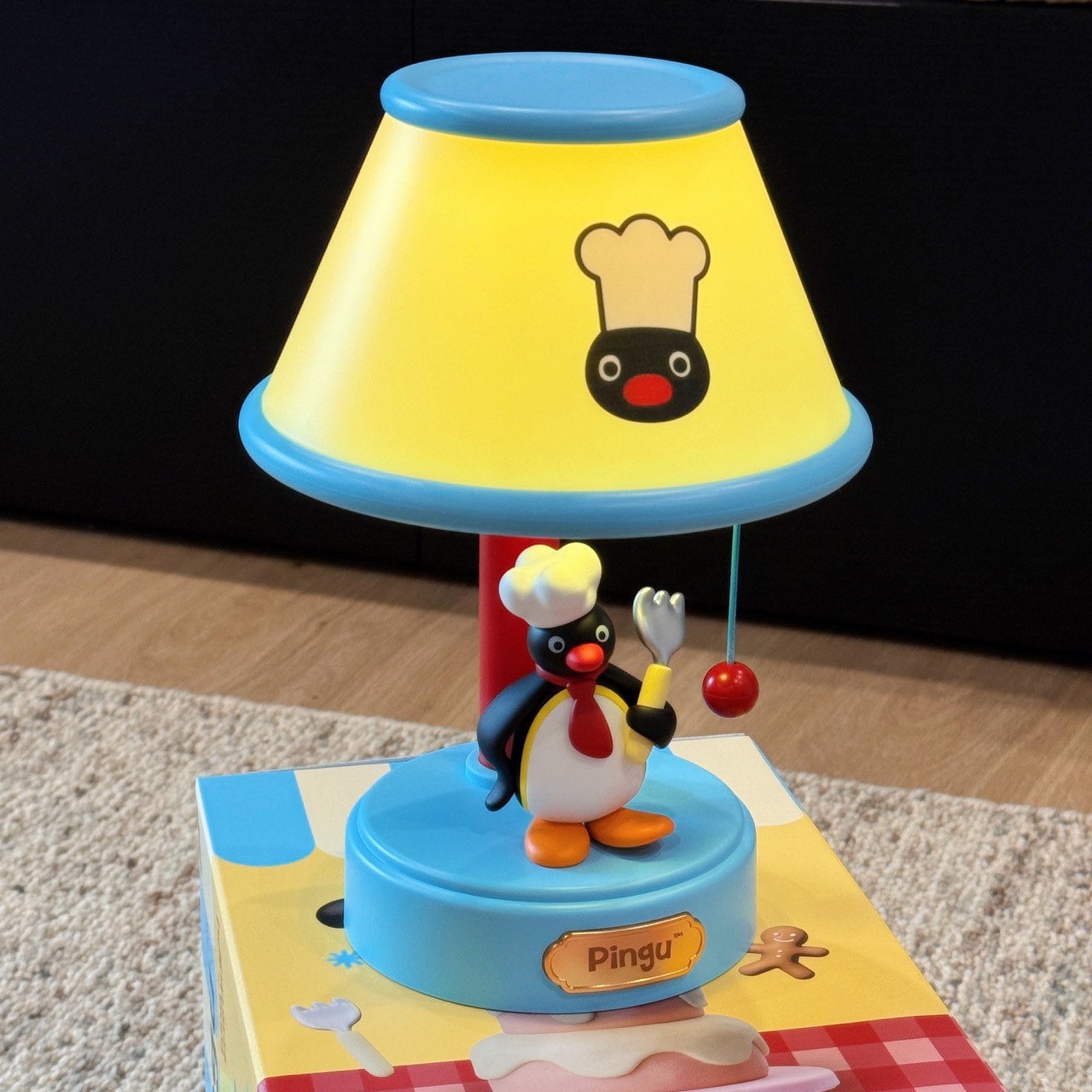 PINGU 企鵝家族 廚師玩具檯燈 小夜燈 擺設 / 預購