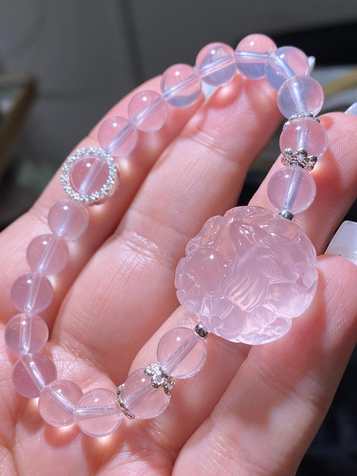 8-8.3mm星光粉晶手狐