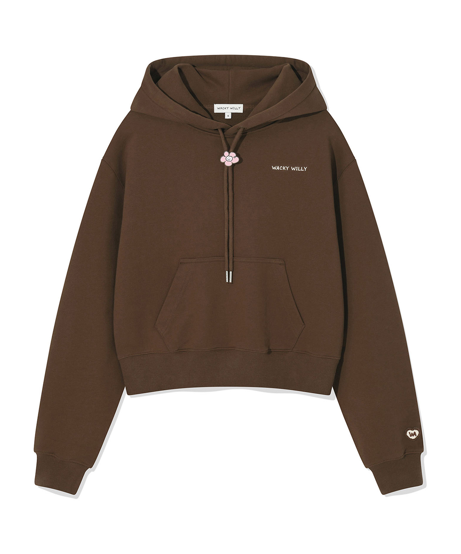 【直播】WACKY WILLY LL0919829 女裝Typo Logo 短款連帽衛衣