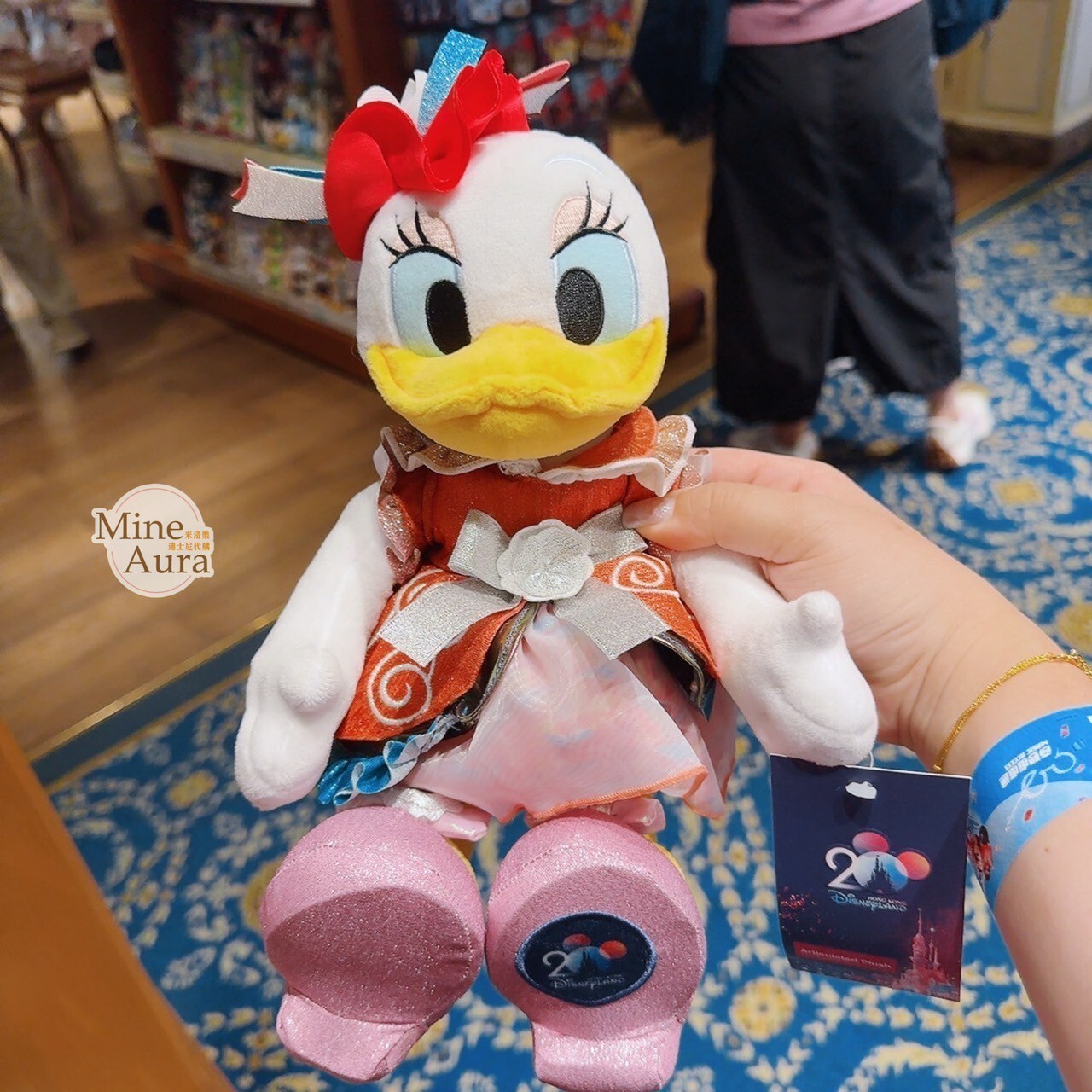 20周年奇妙派對 黛西 Daisy 娃娃 玩偶 -香港迪士尼樂園