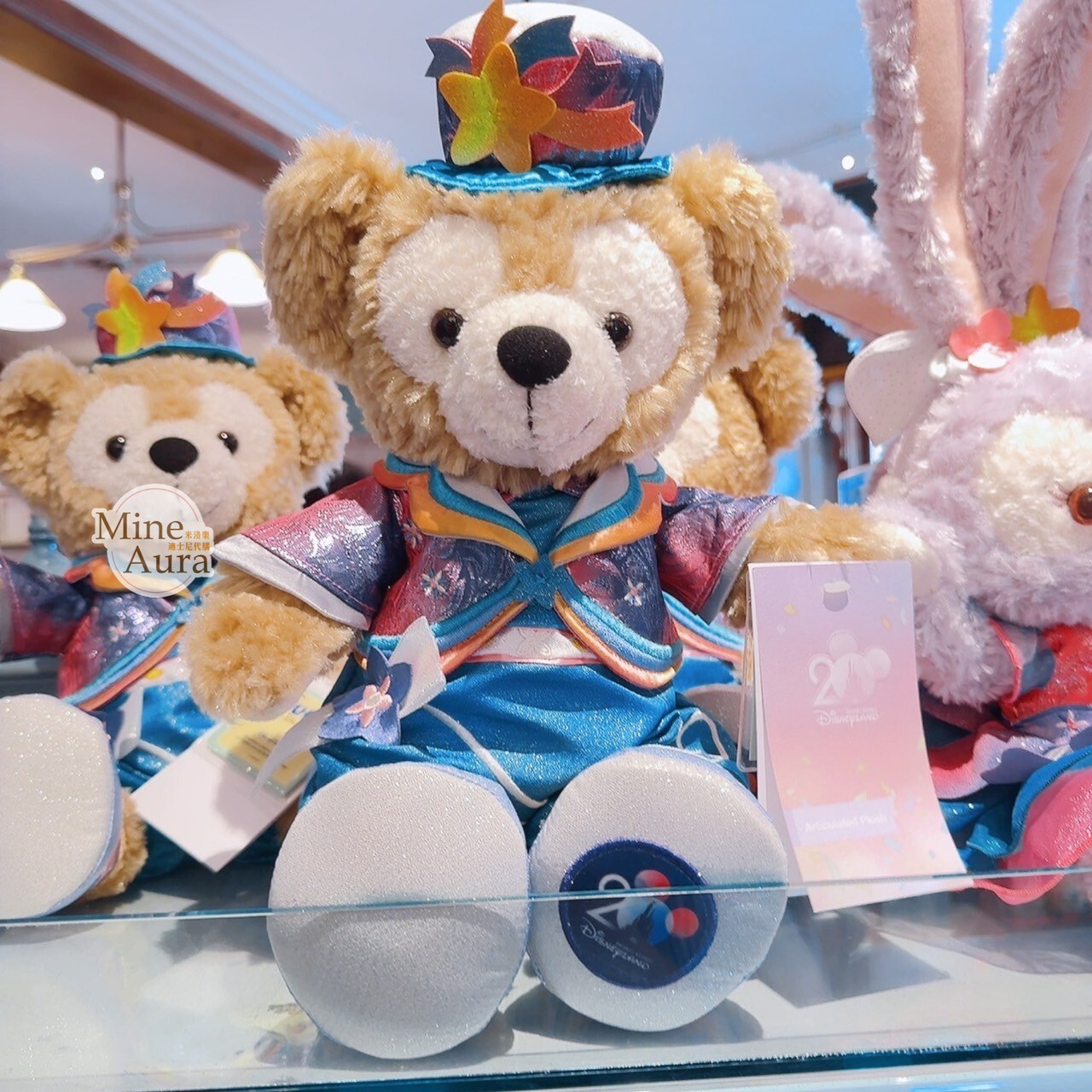 20周年奇妙派對 達菲Duffy與好友 達菲Duffy SS號 娃娃 玩偶 -香港迪士尼樂園