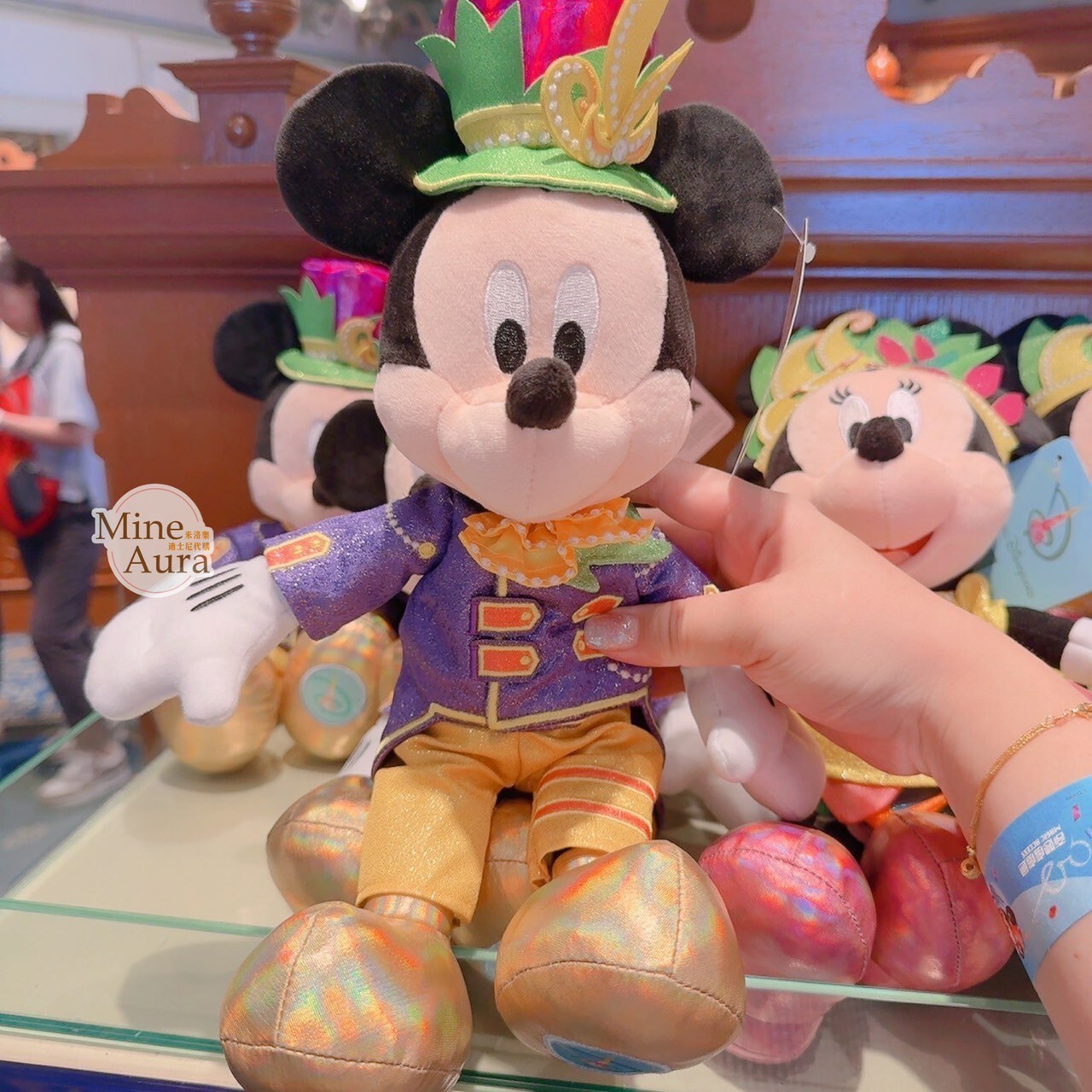 20周年 巡遊派對 米奇 Mickey 娃娃 玩偶 -香港迪士尼樂園