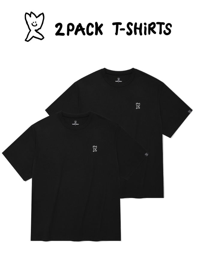 【直播】WACKY WILLY LL0919568 2件裝短袖上衣 (小火人-2黑)