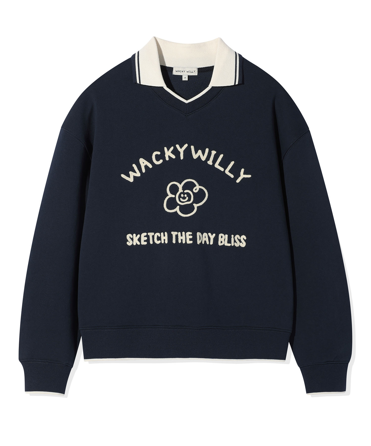 【直播】WACKY WILLY LL0919828 女裝V領衛衣