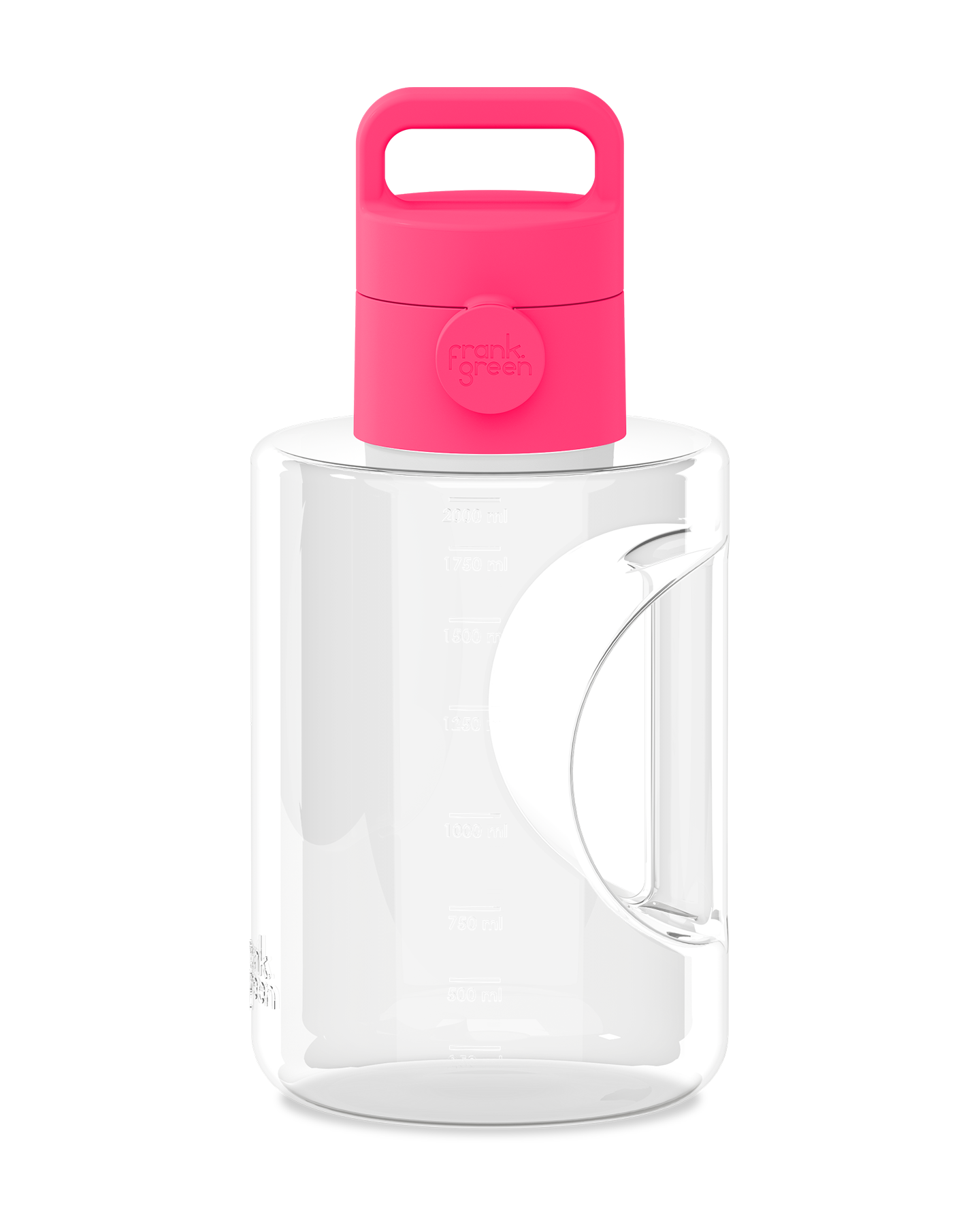 2L Titan Reusable Bottle - Neon Pink - 68oz / 2,000ml | FRANK GREEN